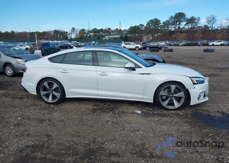 2020 Audi A5 Sportback Premium Plus 45 Tfsi Quattro S Tronic z USA, uszkodzony, nr VIN WAUCNCF51LA012737